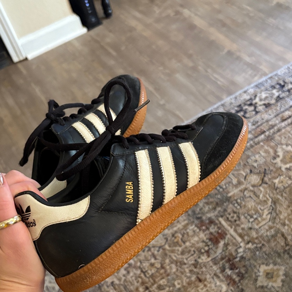 Adidas Samba Black and White Shoes